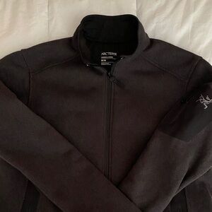 Arc'teryx Charcoal Gray Fleece Jacket Women Medium